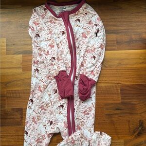 Frosty the Snowman Christmas Bamboo Pajamas ⛄ | Size 9–12 | Runs Big | Excellent